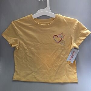 Cat & Jack Kid's Tshirt Mustard Small 6/7